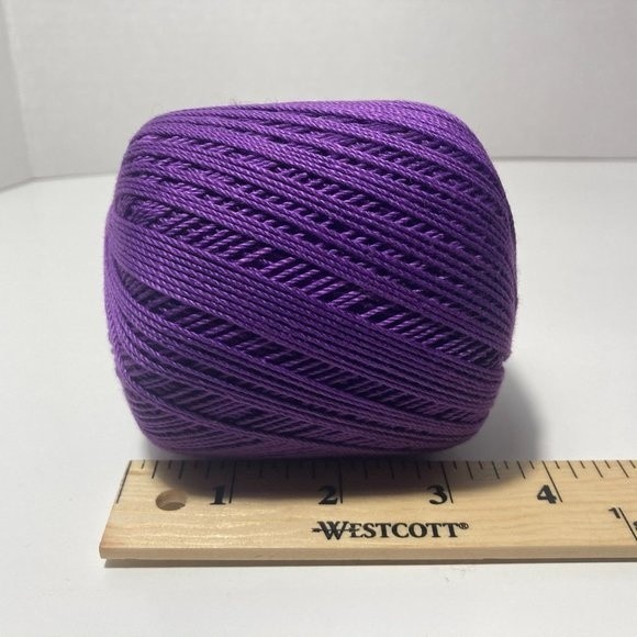 2 Dark Purple Crochet Thread Fashion 3 Aunt Lydia - Picture 6 of 12